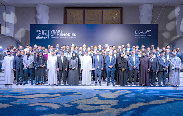 EGA recognises over 380 employees reaching more than 25 years with the UAE industrial giant since 2020